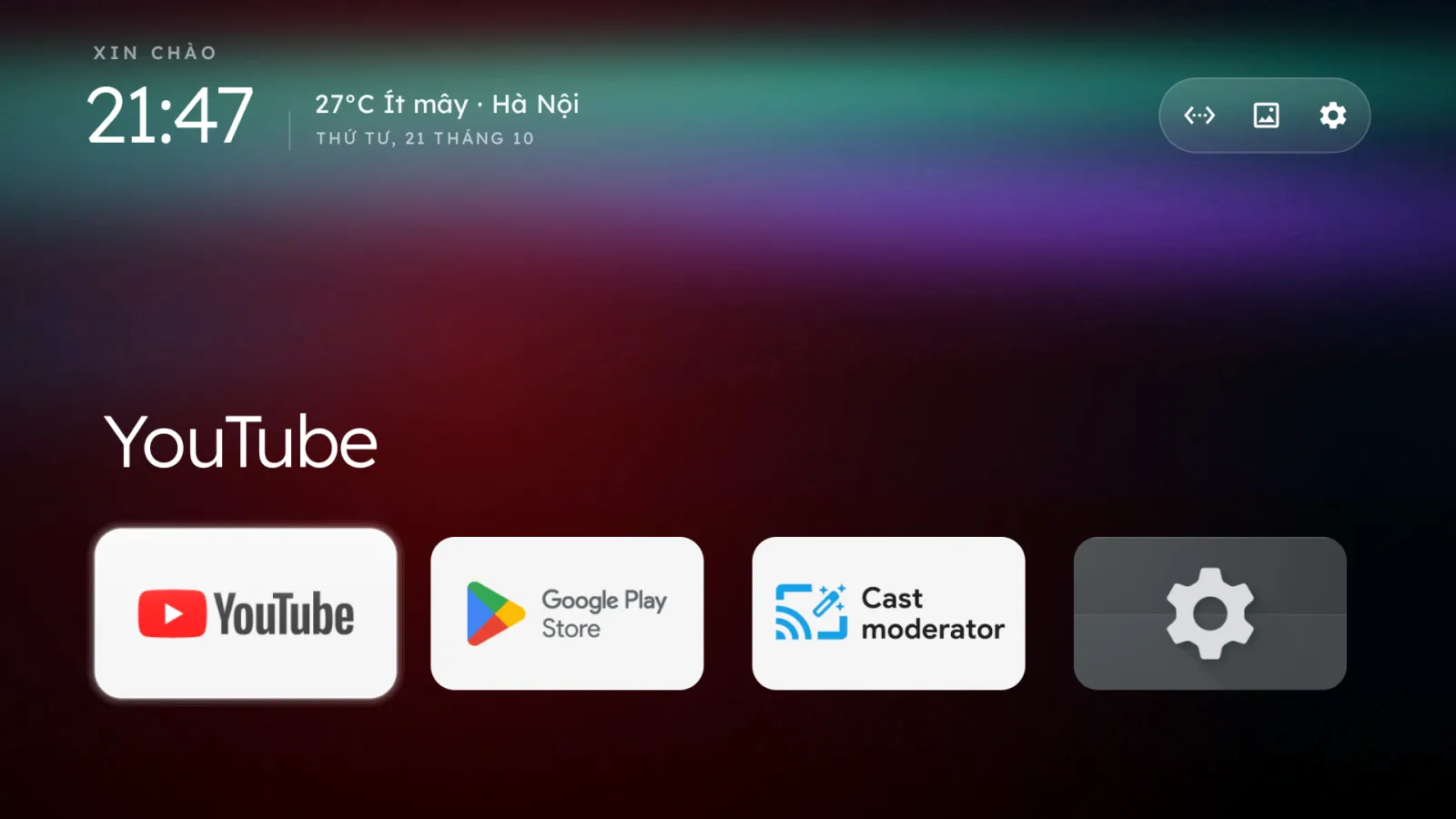 Theme Cực quang